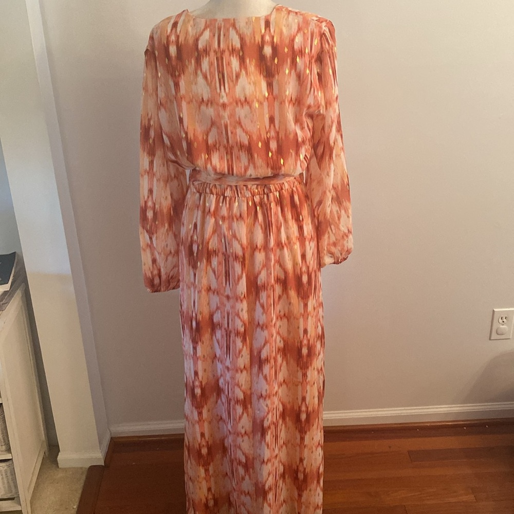 International concepts size large NWT maxi resort dress - Picture 9 of 13
